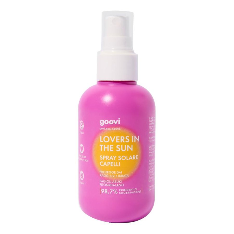 Goovi Spray Solare Capelli 150 ml – protezione solare naturale per capelli Goovi Spray Solare Capelli 150 ml – protezione solare naturale per capelli