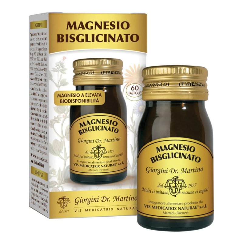 Dr. Giorgini Magnesio Bisglicinato Integratore 60 Pastiglie Dr. Giorgini Magnesio Bisglicinato Integratore 60 Pastiglie
