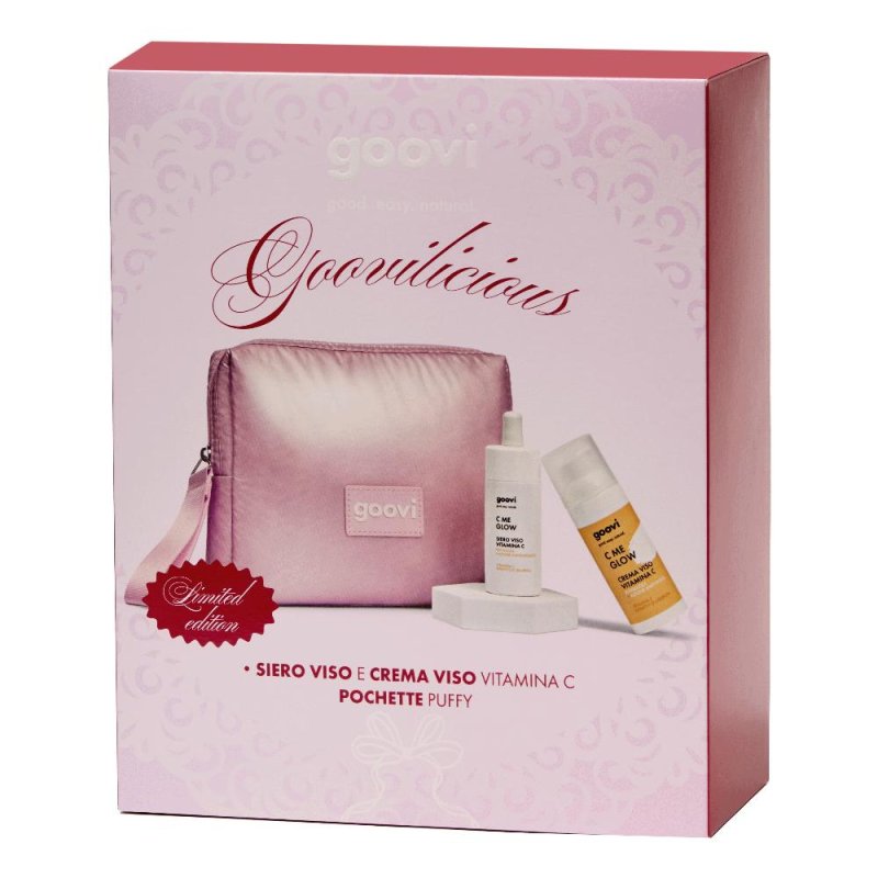 Goovi Box Natale 25 con Vitamina C &ndash; Cofanetto Regalo di Natale per Pelle Luminosa e Supporto del Sistema Immunitario