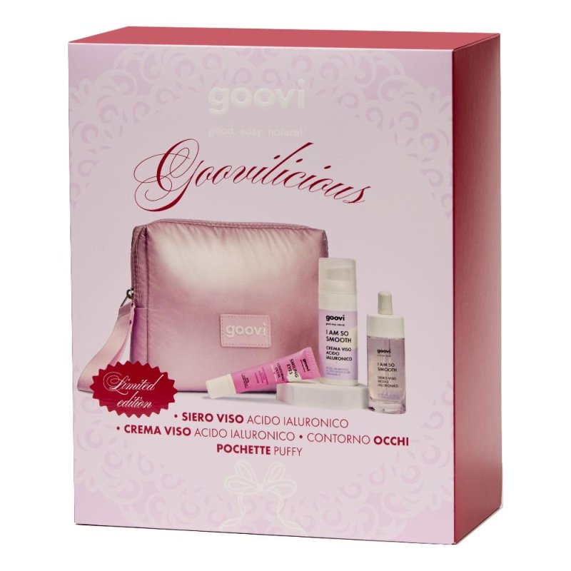 Goovi Box Natale 25 Idratante – Cofanetto Regalo Natale con Prodotti Idratanti per Corpo e Viso Goovi Box Natale 25 Idratante – Cofanetto Regalo Natale con Prodotti Idratanti per Corpo e Viso