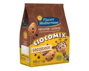 Piaceri Mediterranei Ciocomix gocce cioccolato - biscotti senza glutine con gocce di cioccolato