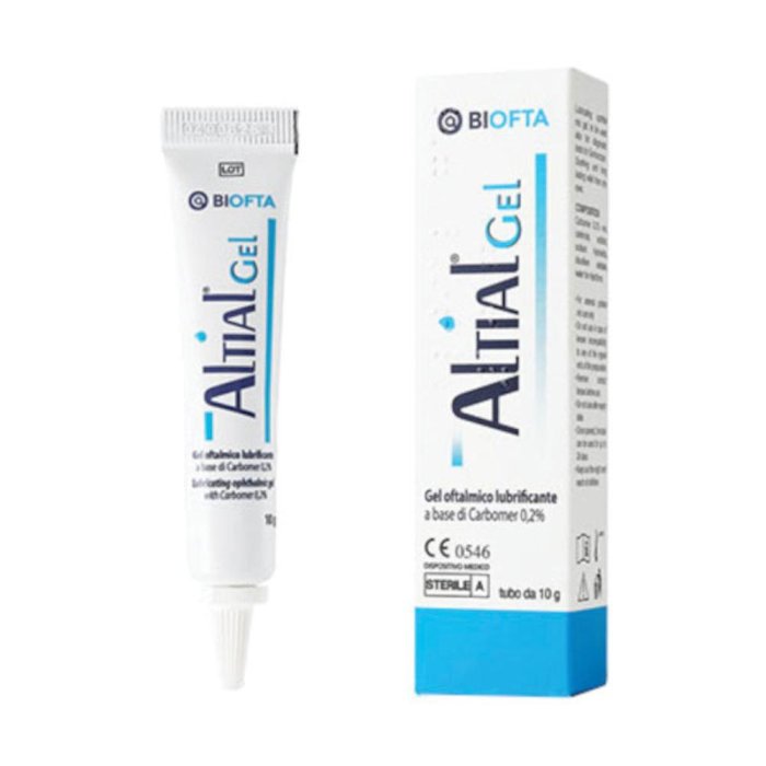 Altial gel oftalmico lubrificante - gel oculare per secchezza e irritazione degli occhi Altial gel oftalmico lubrificante - gel oculare per secchezza e irritazione degli occhi