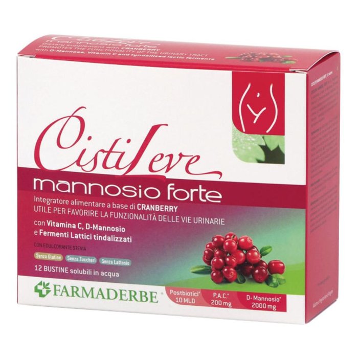 Cistileve mannosio forte 12 bustine