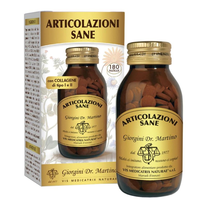 Articolazioni Sane 180 pastiglie - integratore per benessere di ossa e articolazioni Articolazioni Sane 180 pastiglie - integratore per benessere di ossa e articolazioni