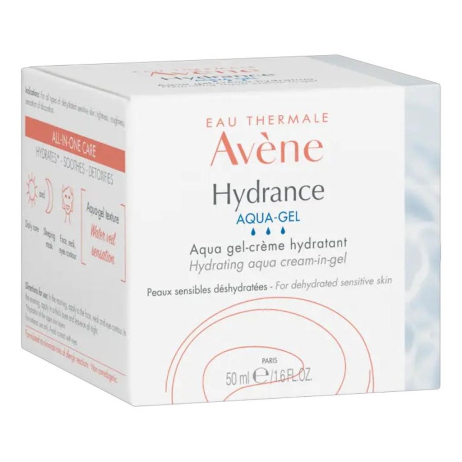 Avène Hydrance aqua gel-crema idratante per pelle secca e disidratata 50ml Avène Hydrance aqua gel-crema idratante per pelle secca e disidratata 50ml