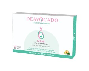Deavocado Mami DHA 30 softgels - perle di DHA per gravidanza e allattamento