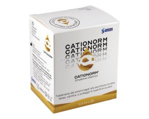 CATIONORM GOCCE 30F MONODOSE GMM