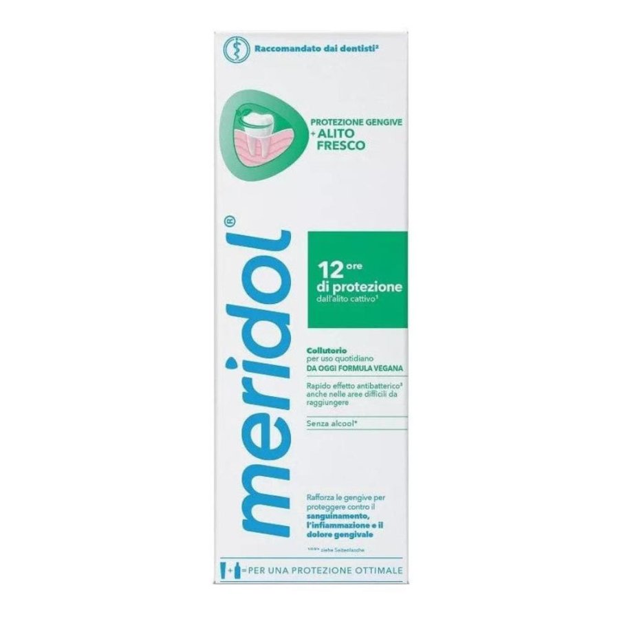 Meridol collutorio Halitosis antibatterico doppia azione 400 ml Meridol collutorio Halitosis antibatterico doppia azione 400 ml