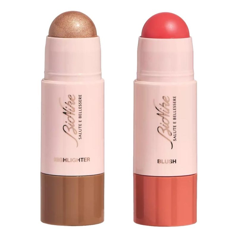 BioNike Defence Color Glow kit illuminante stick 7 ml e Lip & Cheek blush 5 ml