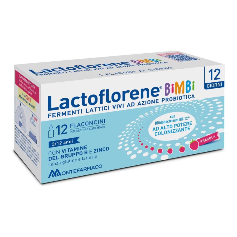 Lactoflorene Bimbi Integratore di Fermenti Lattici 12 flaconcini Lactoflorene Bimbi Integratore di Fermenti Lattici 12 flaconcini