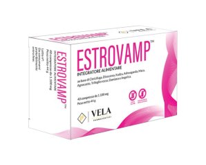 Estrovamp Estromineral Integratore Menopausa 40 Compresse – Benessere Donna e Controllo delle Vampate