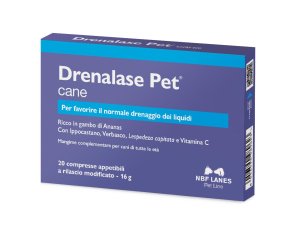 Drenalase Pet Cane Integratore Drenante 20 Compresse per Cani
