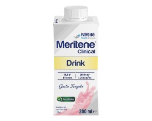 Meritene Clinical gusto fragola 200 ml - supplemento nutrizionale iperproteico