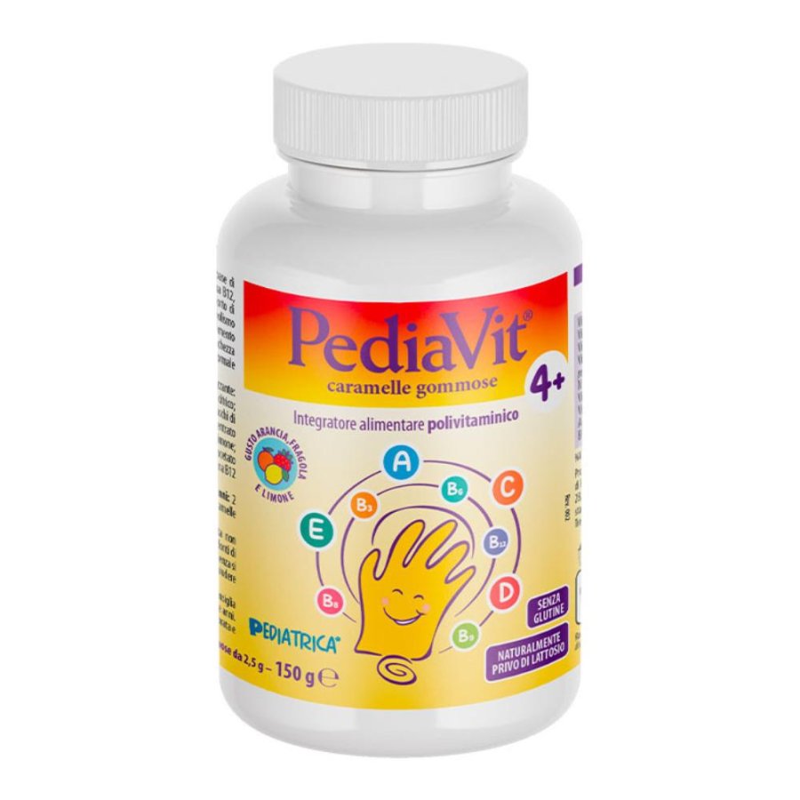 Pediavit caramelle gommose NF 60 pezzi - multivitaminico per bambini in caramelle Pediavit caramelle gommose NF 60 pezzi - multivitaminico per bambini in caramelle
