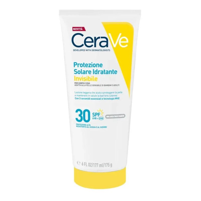Cerave protezione solare idratante spf30 viso e corpo 200 ml Cerave protezione solare idratante spf30 viso e corpo 200 ml