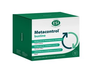 ESI Metacontrol integratore per il controllo del peso e metabolismo dei carboidrati 40 bustine