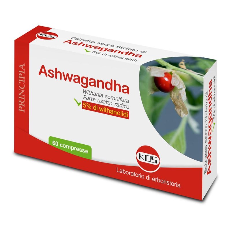 ASHWAGANDHA 5% WITH.60Cpr KOS ASHWAGANDHA 5% WITH.60Cpr KOS
