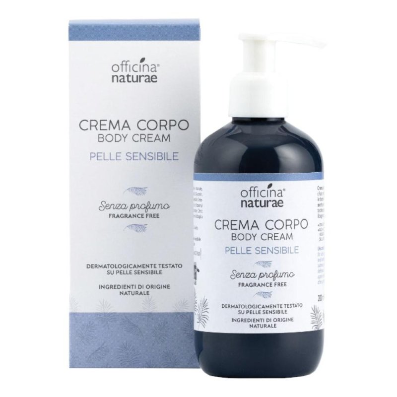 Officina Naturae Crema Corpo Pelle Secca e Sensibile 200 ml Idratante Nutriente Naturale e Biologica Officina Naturae Crema Corpo Pelle Secca e Sensibile 200 ml Idratante Nutriente Naturale e Biologica