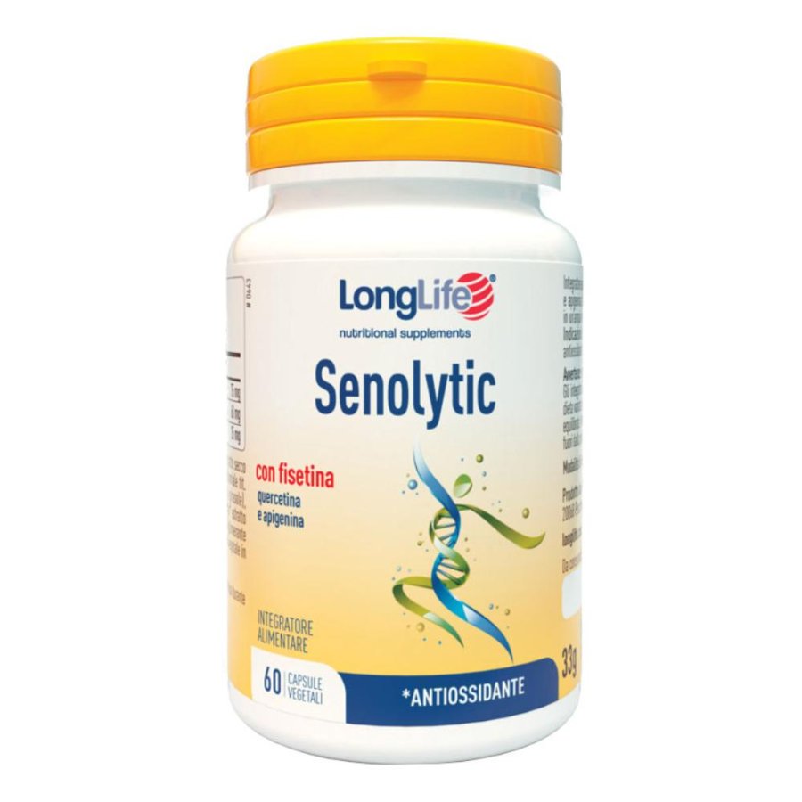 LONGLIFE SENOLYTIC 60Cps Veg. LONGLIFE SENOLYTIC 60Cps Veg.