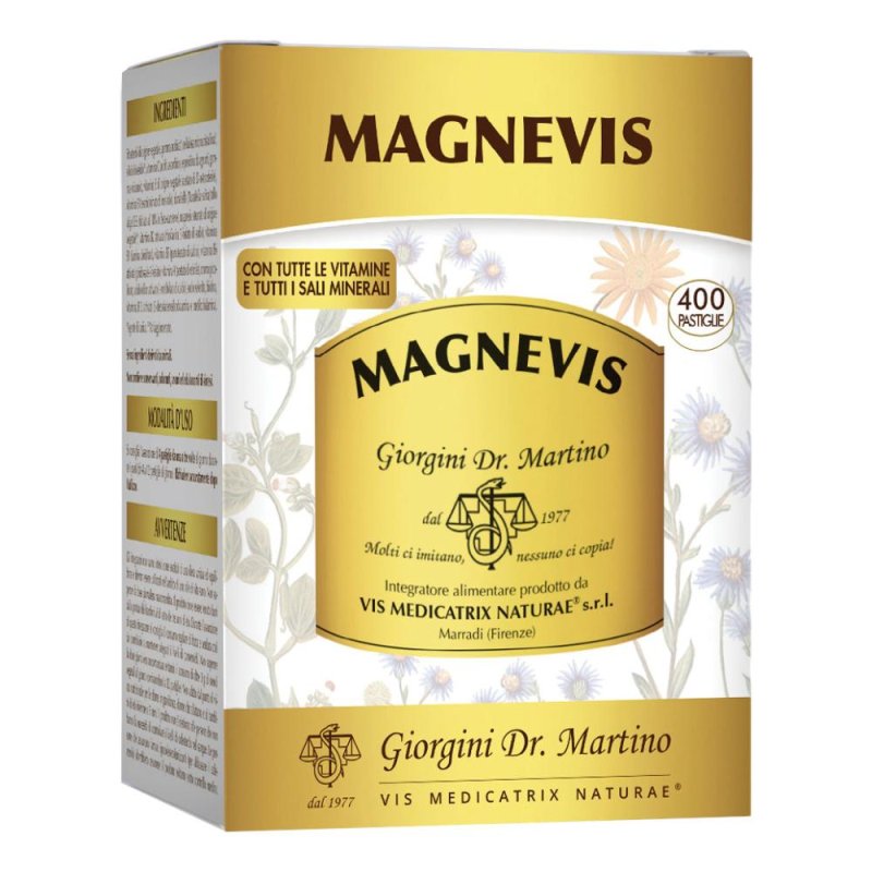 Magnevis 400 Magnesio 500 mg Pastiglie Integratore Alimentare per Stanchezza e Crampi Muscolari Magnevis 400 Magnesio 500 mg Pastiglie Integratore Alimentare per Stanchezza e Crampi Muscolari