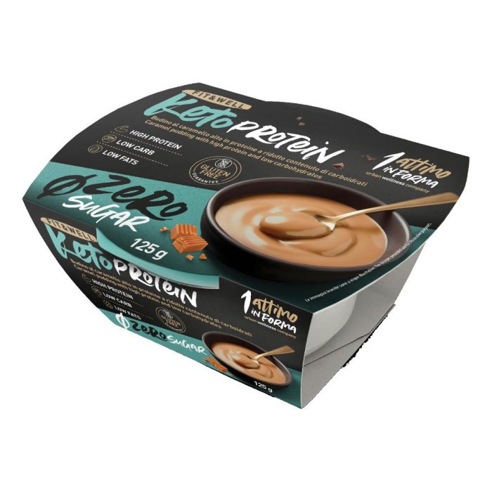 KETO Protein Pudding Caramello