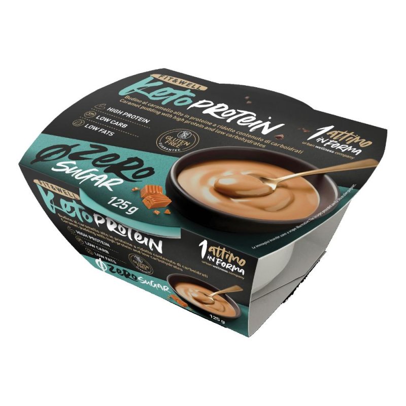 KETO Protein Pudding Caramello