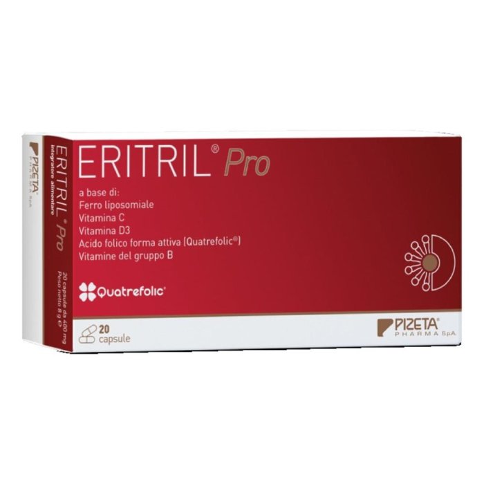 Eritril Pro Integratore Alimentare in Capsule, Pizeta Pharma 20cps
