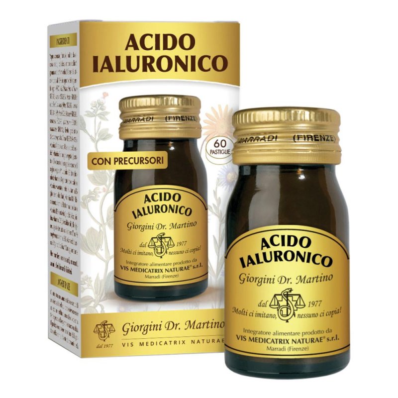Integratore Acido Ialuronico 60 Pastiglie per il Benessere di Articolazioni e Pelle