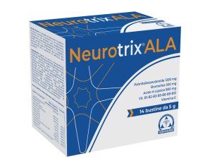 Neurotrix ALA Integratore in Bustine con Acido Alfa Lipoico per il Benessere del Sistema Nervoso 14 Bustine