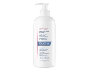 Ducray Ictyane Crema Emolliente Corpo 400 ml per Pelle Secca e Molto Secca