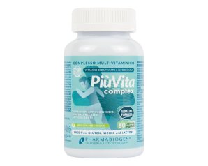 Più Vita Complex 60 capsule - multivitaminico con minerali e antiossidanti