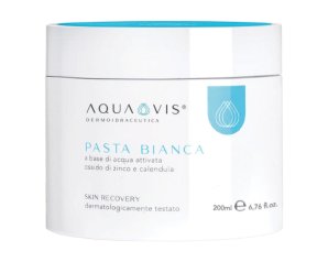 Aquavis pasta bianca 200 ml - pasta protettiva lenitiva per pelli arrossate