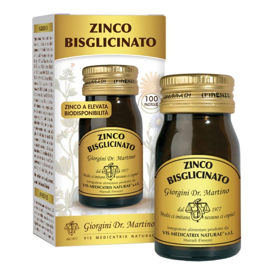 ZINCO BISGLICINATO 100PAST ZINCO BISGLICINATO 100PAST