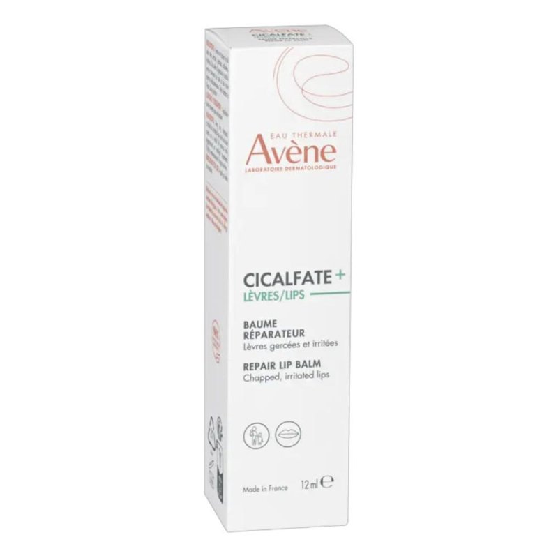 Av&egrave;ne cicalfate+ balsamo labbra ristrutturante senza profumo 12 ml