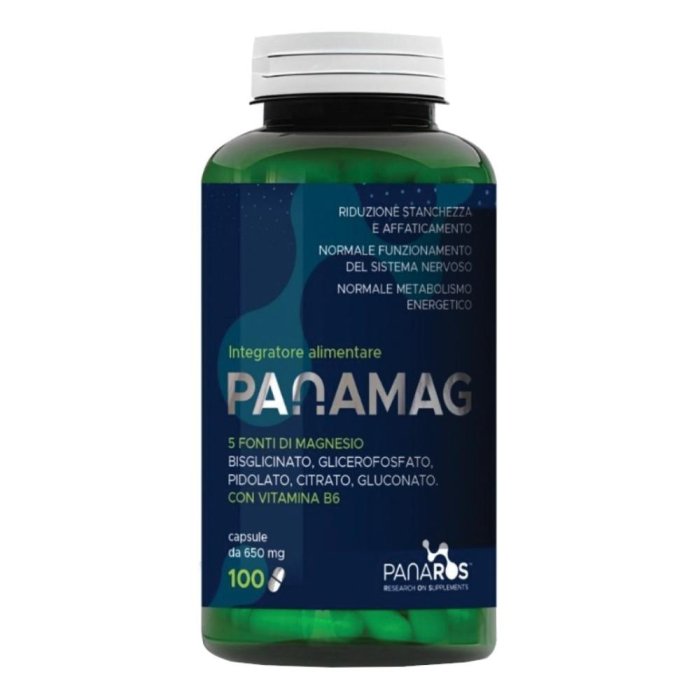 Panamag 100 capsule - integratore di magnesio e potassio Panamag 100 capsule - integratore di magnesio e potassio