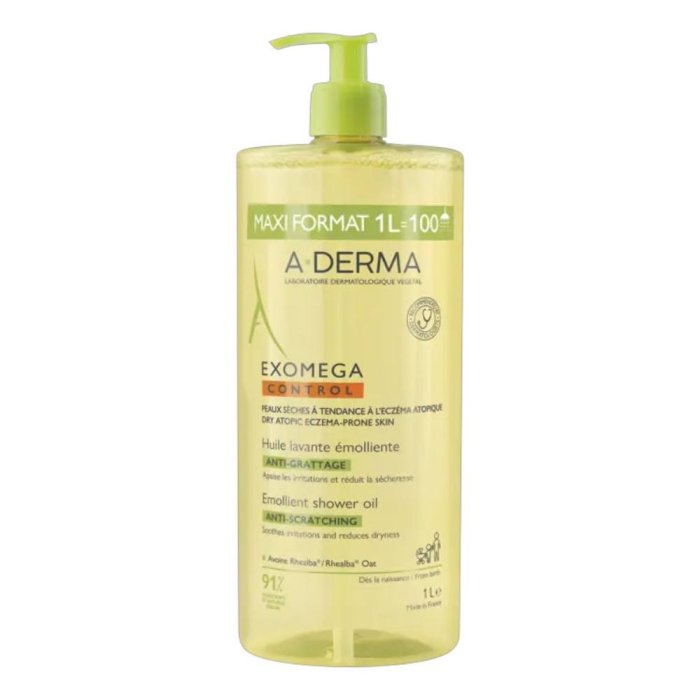 A-derma exomega control olio lavante emolliente antiprurito 1000 ml A-derma exomega control olio lavante emolliente antiprurito 1000 ml