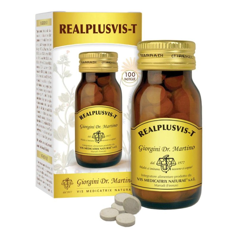 Realplusvis Minervina 100 Pastiglie Integratore Alimentare per la Vista e il Benessere degli Occhi