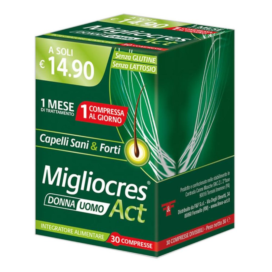 MIGLIOCRES ACT 30CPR DIVISIBIL MIGLIOCRES ACT 30CPR DIVISIBIL