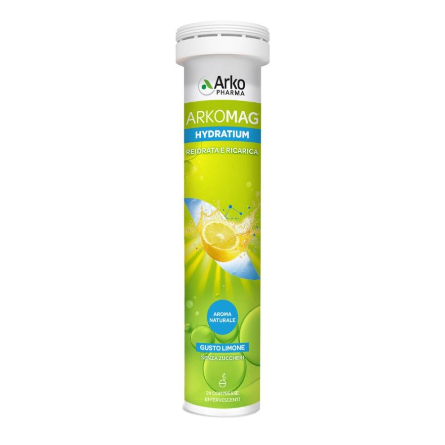 ARKOMAG Hydratium Limone 24Cpr ARKOMAG Hydratium Limone 24Cpr
