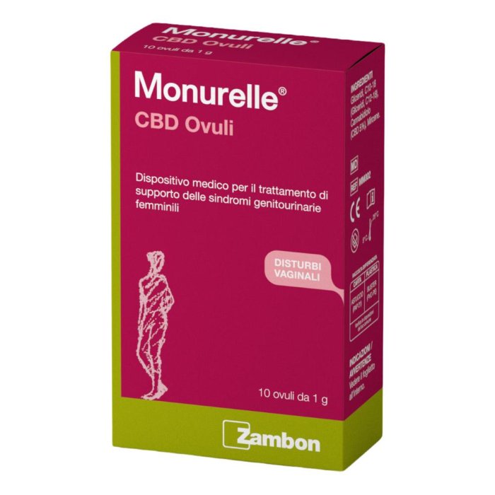 Monurelle CBD 10 ovuli