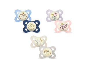 MAM*Succh.Night Sil.2-6m 2pz