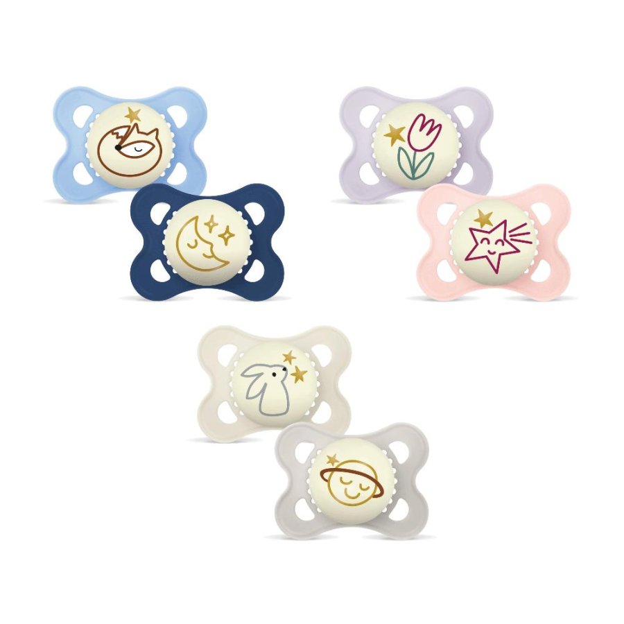 MAM*Succh.Night Sil.2-6m 2pz MAM*Succh.Night Sil.2-6m 2pz