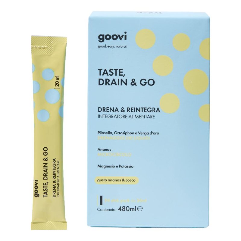 Goovi Taste Drain gusto ananas 24 stick