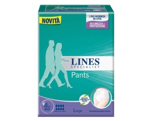 LINES SPEC PANTS UNI MAXI L 8P
