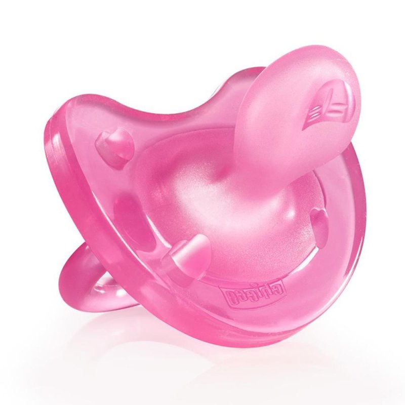 Chicco Gommotto Physio Soft Rosa Sil 6-12 Chicco Gommotto Physio Soft Rosa Sil 6-12