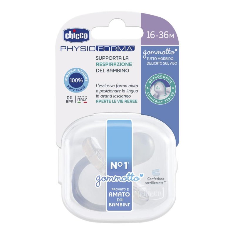 Chicco Succhietto  Comfort Neu Silicone 12+