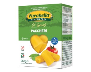 Bioalimenta Farabella Alimenti senza Glutine Paccheri Pasta Secca 250 g