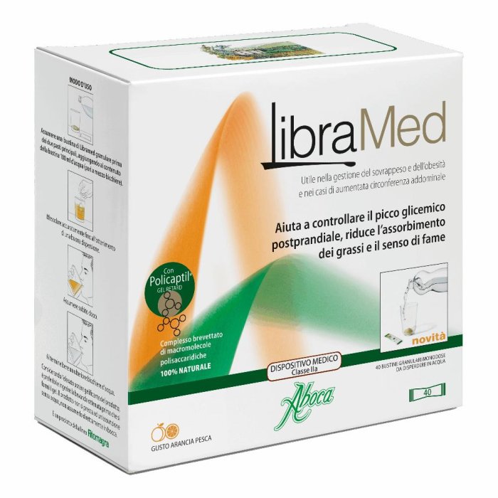 Aboca LibraMed Fitomagra 40 Bustine Granulari Monodose