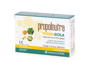 Farmaderbe Propolnutra Tosse Gola Integratore 20 Compresse masticabili