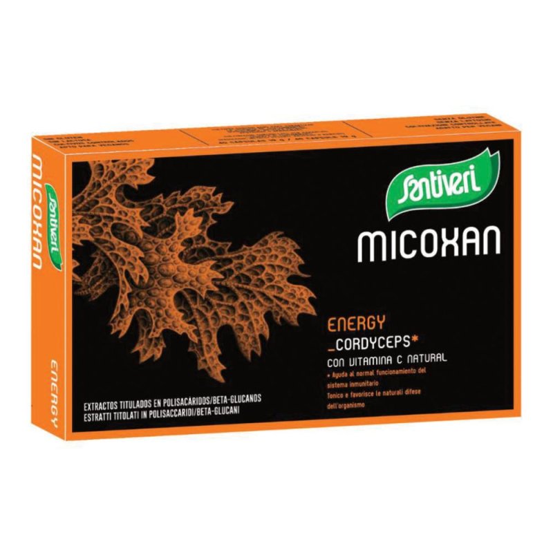 Micosan Energy Integratore Alimentare per Energia e Vitalità 40 Capsule Micosan Energy Integratore Alimentare per Energia e Vitalità 40 Capsule
